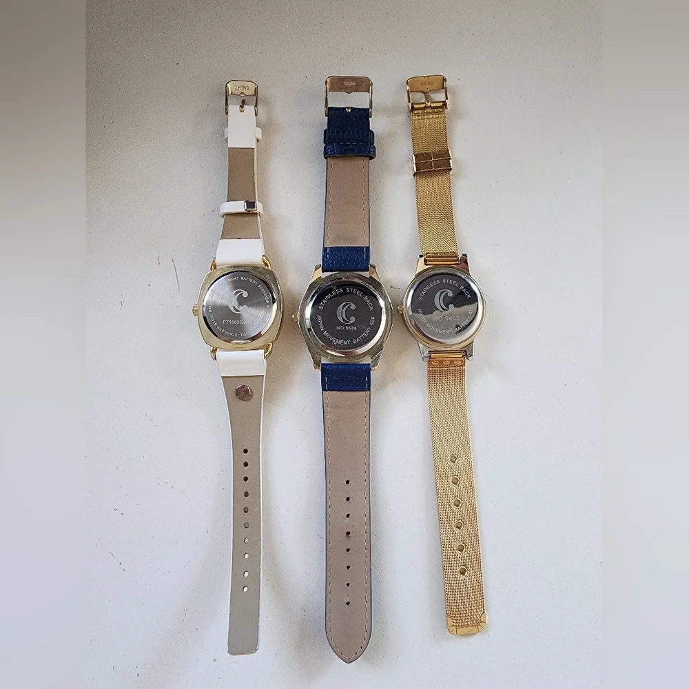 CHARMING CHARLIE set of 3 watches